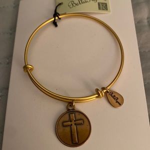 Bella Ryann Cross Bangle Bracelet